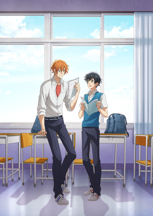 朗読劇『佐々木と宮野』メインビジュアル（C）2022 春園ショウ／ＫＡＤＯＫＡＷＡ／「佐々木と宮野」製作委員会