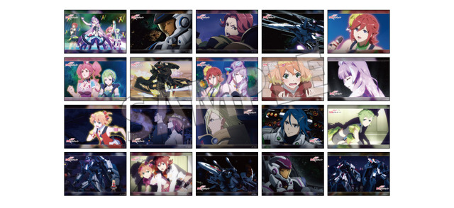 「マクロスΔ × Chugai Grace Cafe」トレーディングポートレートコレクション（C）2015 BIGWEST