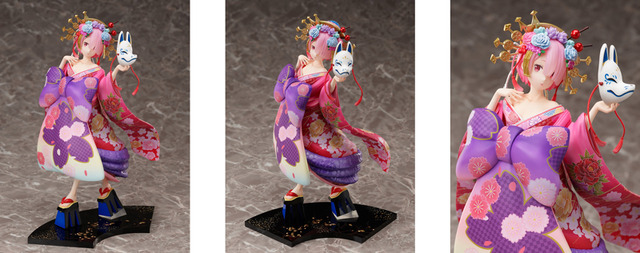 「ラム -花魁道中- 1/7スケールフィギュア」（C）長月達平・株式会社KADOKAWA 刊／Re:ゼロから始める異世界生活2製作委員会