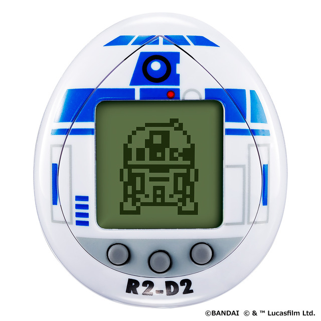 R2-D2 TAMAGOTCHI Classic color ver.(C)BANDAI (C)&(TM) Lucasfilm Ltd.