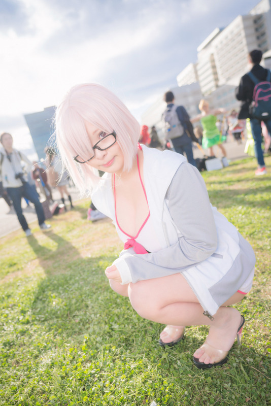 春野ゆこ@yukotin39 水着マシュ／撮影：寒黙