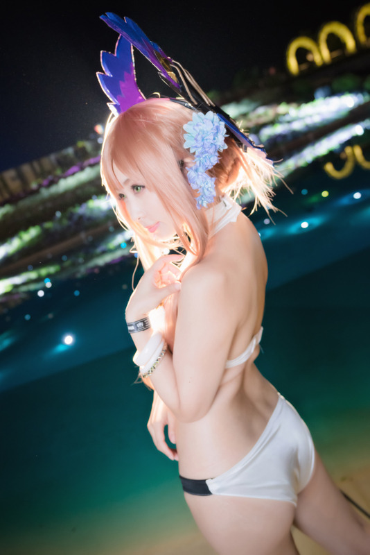 ティアさん@tiara_mode ソーン （水着）『グランブルーファンタジー』／撮影：寒黙