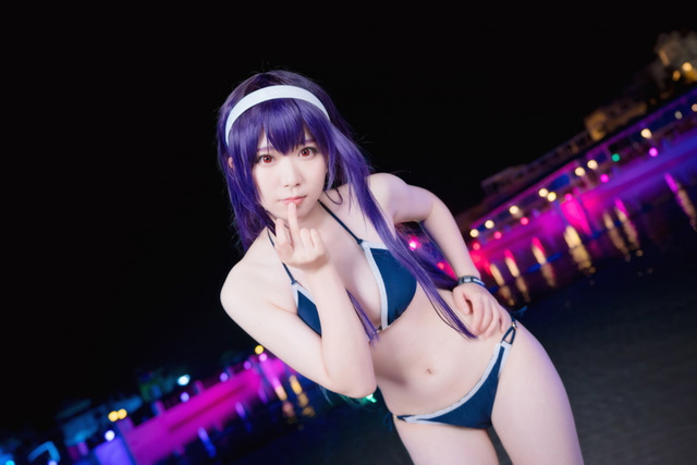 まの@mano_n00 霞ヶ丘詩羽『冴えない彼女の育てかた』／撮影：寒黙