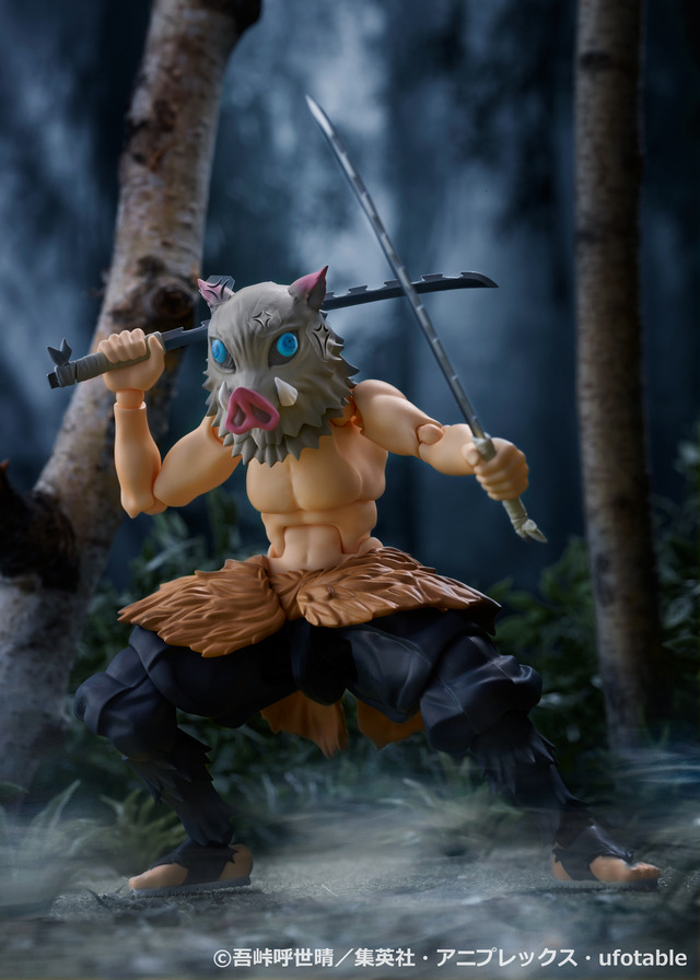 「figma 嘴平伊之助 DXエディション」10,500円（税込）（C）吾峠呼世晴／集英社・アニプレックス・ufotable