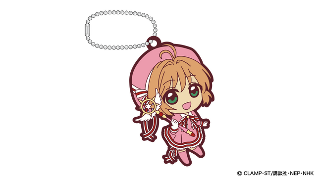 カードキャプターさくら ラバーストラップ：770円（税込）（C）CLAMP・ST/講談社・NEP・NHK