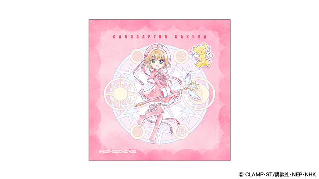 カードキャプターさくら ハンドタオル：各880円（税込）（C）CLAMP・ST/講談社・NEP・NHK