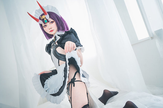 酒呑童子（メイドver.）／モデル：ゆらし（@yurashinamon）