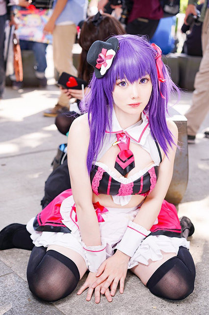 間桐桜（概念礼装「ストリート・チョコメイド」）／モデル：ゆらし（@yurashinamon）