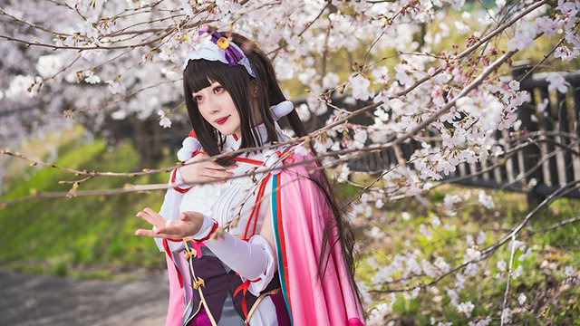 刑部姫／モデル：ゆらし（@yurashinamon）