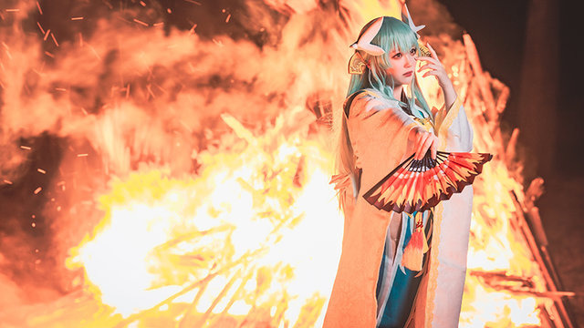 清姫／モデル：ゆらし（@yurashinamon）