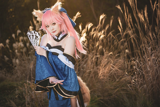 玉藻の前／モデル：ゆらし（@yurashinamon）