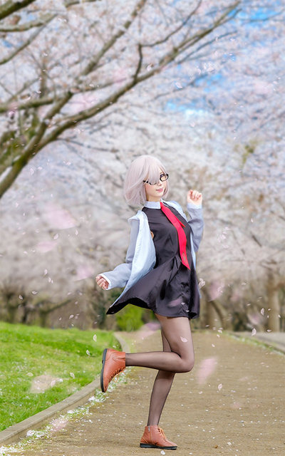 マシュ／モデル：箱ネコ（@hakonyanya）