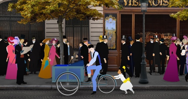 『ディリリとパリの時間旅行』（C）  2018 NORD-OUEST FILMS – STUDIO O – ARTE FRANCE CINEMA – MARS FILMS– WILD BUNCH – MAC GUFF LIGNE – ARTEMIS PRODUCTIONS – SENATOR FILM PRODUKTION