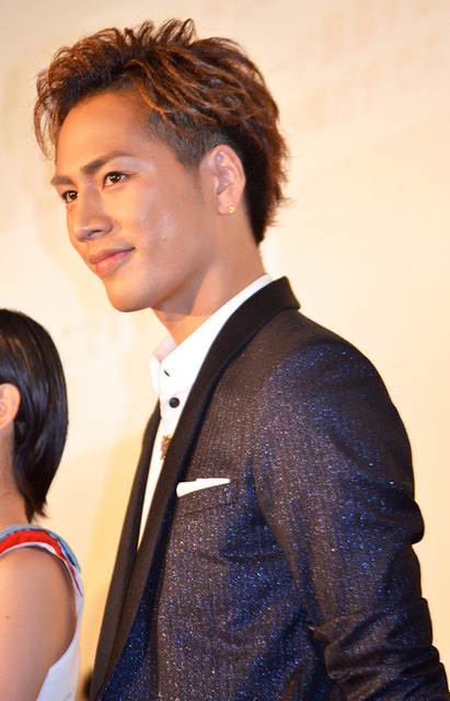 登坂広臣（三代目 J Soul Brotehrs）／『ホットロード』初日舞台挨拶