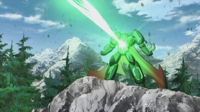 『ゲッターロボ アーク』第7話「ゲッター同盟軍」先行場面カット（C）永井豪・石川賢/ダイナミック企画・真早乙女研究所会