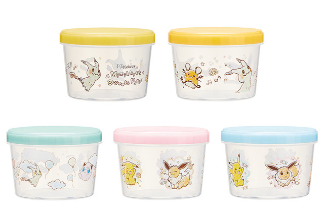 F賞：ストックコンテナ (全5種) 1回650円(C)Nintendo・Creatures・GAME FREAK・TV Tokyo・ShoPro・JR Kikaku (C)Pokemon