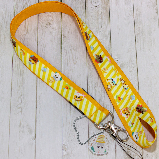 「Mogu Mogu モルカー Restaurant」ネックストラップ（C）見里朝希 JGH・シンエイ動画／モルカーズ