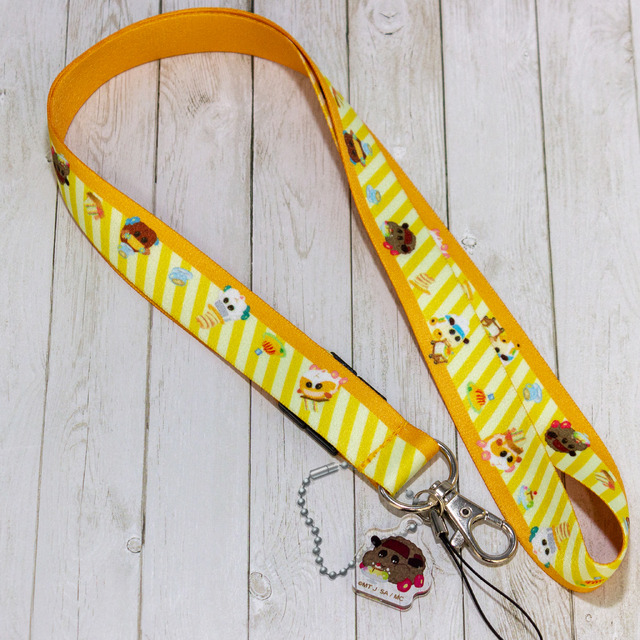 「Mogu Mogu モルカー Restaurant」ネックストラップ（C）見里朝希 JGH・シンエイ動画／モルカーズ