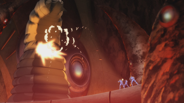 夏アニメ「ゲッターロボ アーク」第8話先行カット（C）永井豪・石川賢/ダイナミック企画・真早乙女研究所会