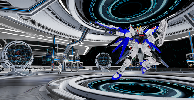 「THE GUNDAM BASE VIRTUAL WORLD」（C）創通・サンライズ