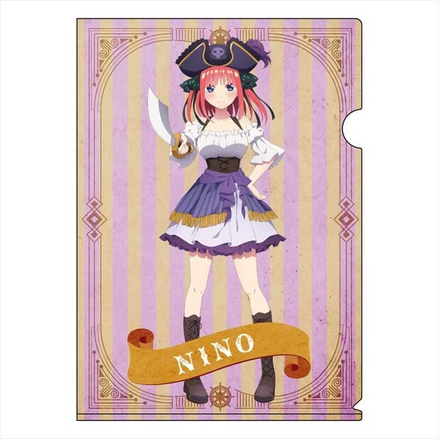 五等分の花嫁∬ ﾊﾟｲﾚｰﾂ A4ｸﾘｱﾌｧｲﾙ 中野二乃（C）春場ねぎ・講談社／「五等分の花嫁∬」製作委員会