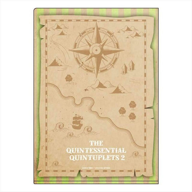 五等分の花嫁∬ ﾊﾟｲﾚｰﾂ A4ｸﾘｱﾌｧｲﾙ 中野四葉（C）春場ねぎ・講談社／「五等分の花嫁∬」製作委員会