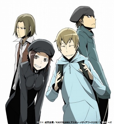 ワゴン組ver.（c）2014 成田良悟/KADOKAWA アスキー・メディアワークス刊/池袋ダラーズ