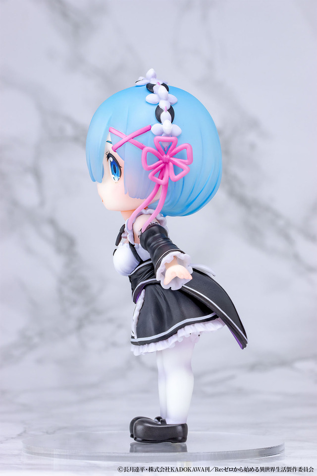 「ルルメク Re:ゼロから始める異世界生活「レム」【再販】 デフォルメフィギュア塗装済み完成品」（C）長月達平・株式会社KADOKAWA刊／Re:ゼロから始める異世界生活製作委員会