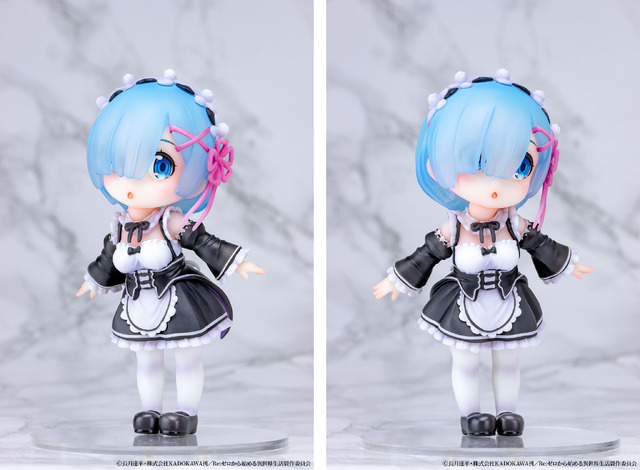 「ルルメク Re:ゼロから始める異世界生活「レム」【再販】 デフォルメフィギュア塗装済み完成品」（C）長月達平・株式会社KADOKAWA刊／Re:ゼロから始める異世界生活製作委員会