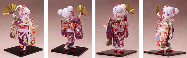 「吉徳×F:NEX カンナ -日本人形- 1/4スケールフィギュア」129,800円（税込）（C）クール教信者／双葉社