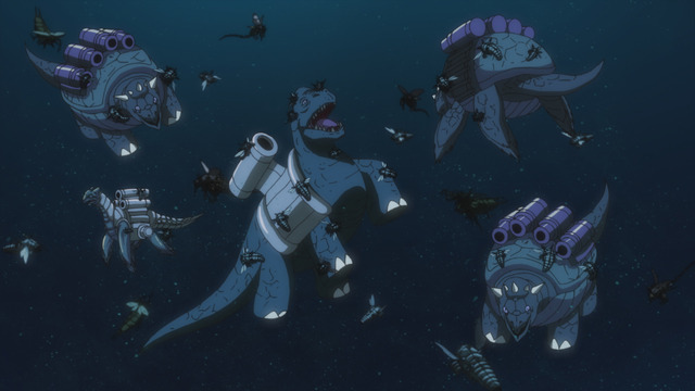 夏アニメ「ゲッターロボ アーク」第9話先行カット（C）永井豪・石川賢/ダイナミック企画・真早乙女研究所会