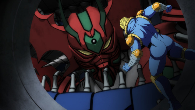 夏アニメ「ゲッターロボ アーク」第9話先行カット（C）永井豪・石川賢/ダイナミック企画・真早乙女研究所会