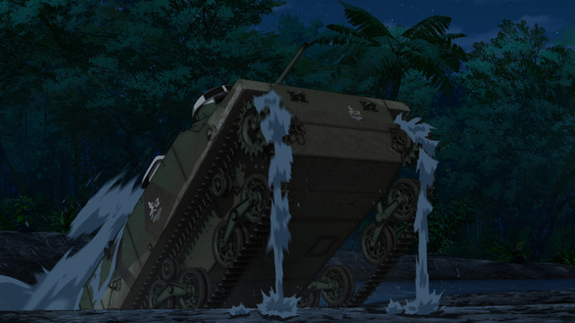 『ガールズ＆パンツァー 最終章』第3話 4DX・MX4D版告知カット（C）GIRLS und PANZER Finale Projekt