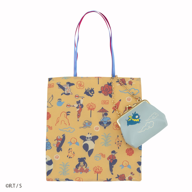 『らんま1/2』がま口ミニポーチ＆ミニトート Pちゃん・3,190円（税込）（C）Rumiko Takahashi/Shogakukan