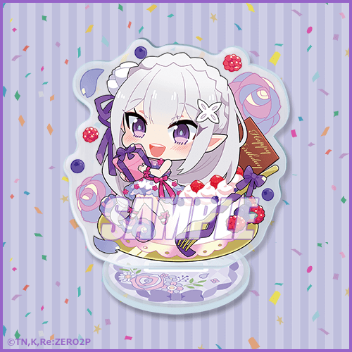 「『Re:ゼロから始める異世界生活』くじ みに！」B賞：アクリルスタンドフィギュア(全8種) （C）TN,K,Re:ZERO2P