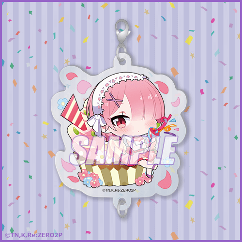 「『Re:ゼロから始める異世界生活』くじ みに！」C賞：つながるアクリルチャーム(全8種) （C）TN,K,Re:ZERO2P