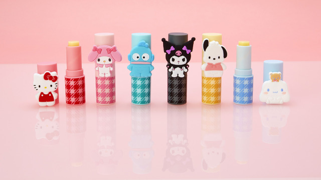 「リップクリーム（全6種）」各715円（税込）（C）’21 SANRIO 著作（株）サンリオ