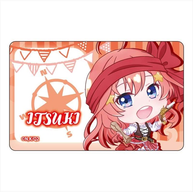 『五等分の花嫁∬』ぽぷきゃら パイレーツ ICカードステッカー　880円（税込）（C）春場ねぎ/講談社/「五等分の花嫁∬」製作委員会