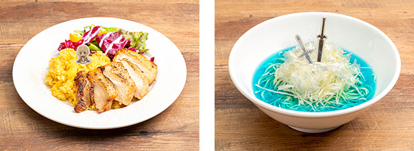 「セガコラボカフェ 劇場版 ソードアート・オンライン -プログレッシブ- 星なき夜のアリア」フードメニュー第2弾（C）2020 川原 礫/KADOKAWA/SAO-P Project（C）GENDA SEGA Entertainment Inc.