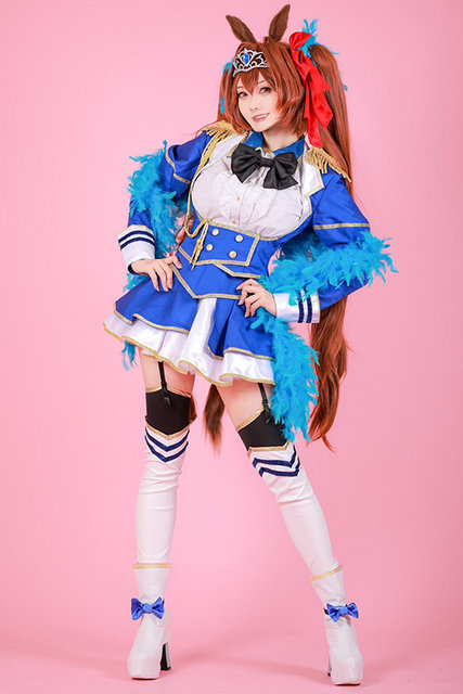 ダイワスカーレット／モデル：巴くずこ（@ygodm2）、撮影：こばやん（@S_kobayan90）