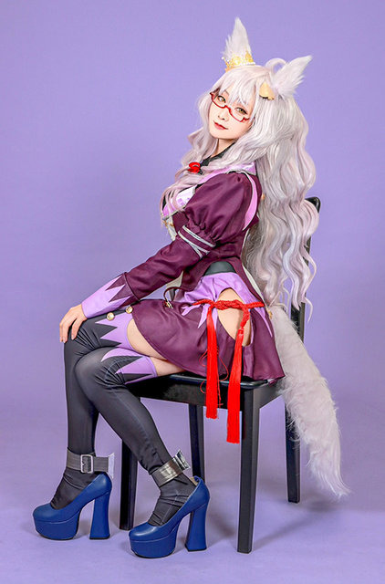 ビワハヤヒデ／モデル：巴くずこ（@ygodm2）、撮影：成瀬 成（@nrs_se）