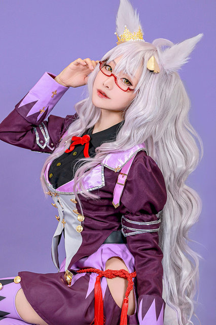 ビワハヤヒデ／モデル：巴くずこ（@ygodm2）、撮影：成瀬 成（@nrs_se）