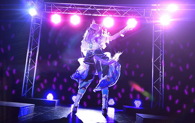 メジロマックイーン／モデル：肉食ヨロズ（@3cosyorozu）