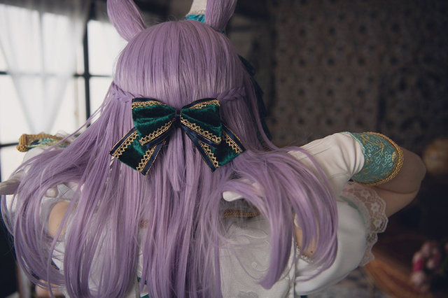 メジロマックイーン／モデル：肉食ヨロズ（@3cosyorozu）