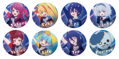 『ゾンビランドサガ リベンジ』ぷに缶バッジ（8種）(C)ゾンビランドサガ リベンジ製作委員会