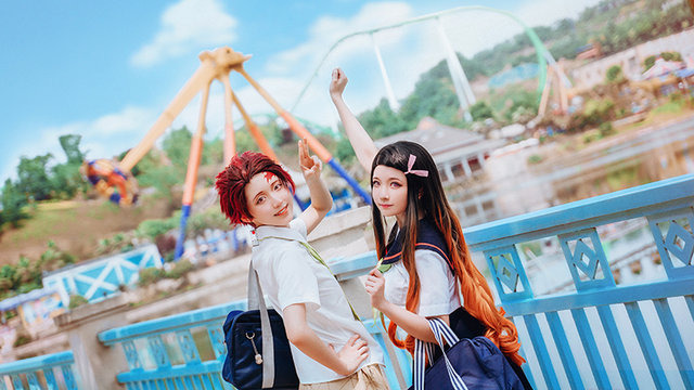 『 中高一貫!! キメツ学園物語 』竈門禰豆子