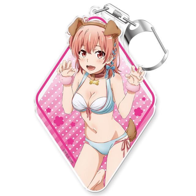 『やはり俺の青春ラブコメはまちがっている。完』アクリルキーホルダー（由比ヶ浜結衣）990円（税込）（C）渡 航、小学館／やはりこの製作委員会はまちがっている。完