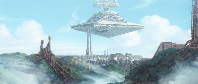 『のらうさロップと緋桜お蝶』場面カット（C）2021 TM ＆（C）Lucasfilm Ltd. All Rights Reserved.