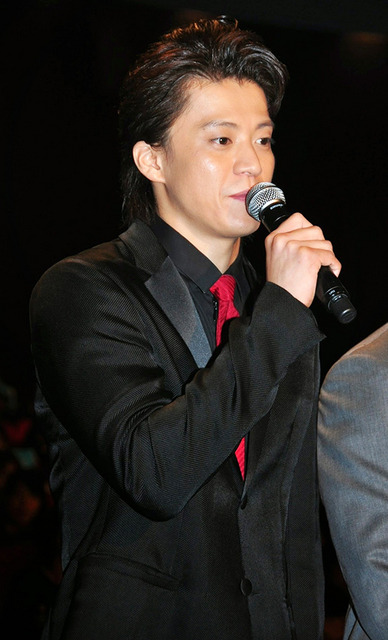 小栗旬／『ルパン三世』初日舞台挨拶