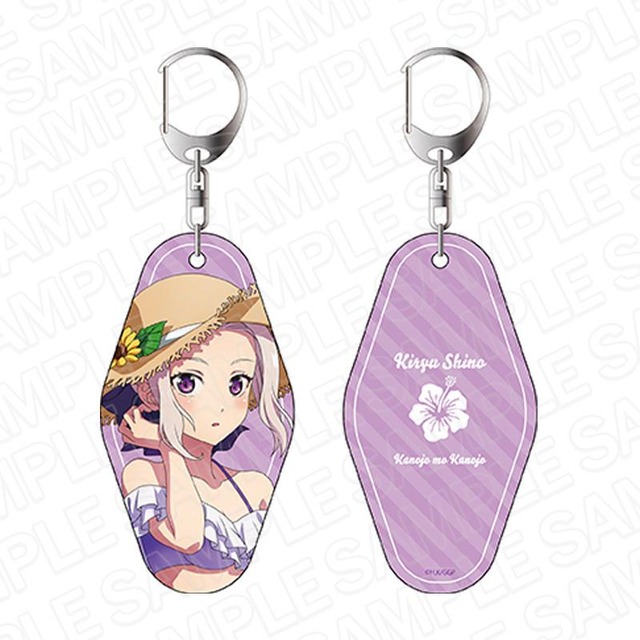 「『カノジョも彼女』両面キーホルダー  水着 ver.」（C）ヒロユキ・講談社/カノジョも彼女製作委員会2021